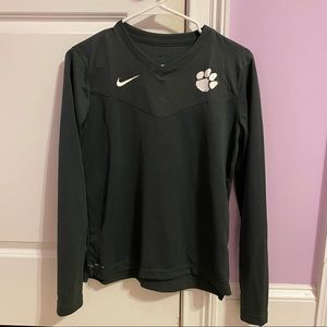 NIKE Gray Long Sleeve Shirt Dri-Fit